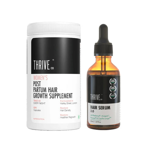 Thriveco Hair Growth Serum 50ml Women's Post Partum Hair Growth Supplement 60N
