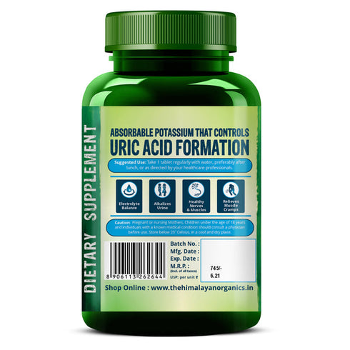 Himalayan Organics Potassium Citrate Tablets