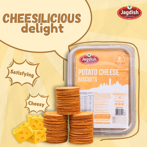 Jagdish Potato Cheese Biscuits