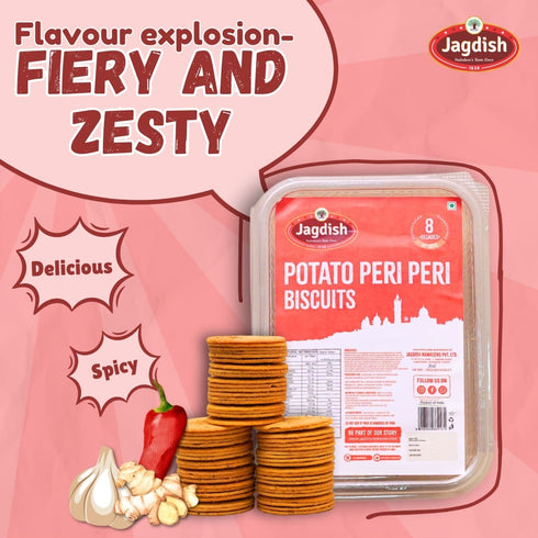 Jagdish Potato Peri Peri Biscuits