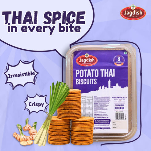 Jagdish Potato Thai Biscuits