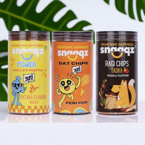 SNAAQZ Power Pack Combo (Pack of 3)