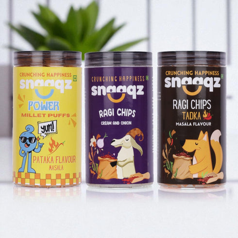 SNAAQZ Millet Lovers Combo (Pack of 3)
