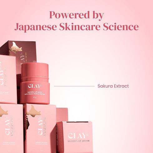 ClayCo Sakura Lip Mask with PDRN & Peptide