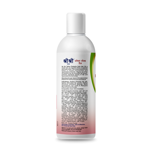 Sri sri tattva prakesha gold hair oil