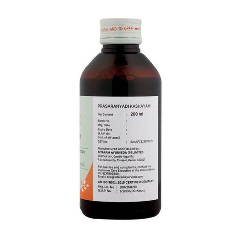 Sitaram Ayurveda Prasaranyadi Kashayam