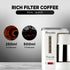 Preethi Dripcafe Coffee Maker 450W Coffee Machine for Home 500ml Capacity Black CM 208 White