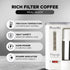 Preethi Dripcafe Coffee Maker 450W Coffee Machine for Home 500ml Capacity Black CM 208 White