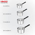 Vinod Stainless Steel Premium Hammered Sauce Pan Heavy Gauge 1000 ml Milk Pan Tea Pan Induction and Gas Stove Compatible Dishwasher Safe Durable Tea Pot for Kitchen No 10