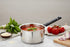 Vinod Stainless Steel Premium Hammered Sauce Pan Heavy Gauge 1000 ml Milk Pan Tea Pan Induction and Gas Stove Compatible Dishwasher Safe Durable Tea Pot for Kitchen No 10