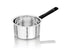 Vinod Stainless Steel Premium Hammered Sauce Pan Heavy Gauge 675 ml Milk Pan Tea Pan Induction and Gas Stove Compatible Dishwasher Safe Durable Tea Pot for Kitchen No 9
