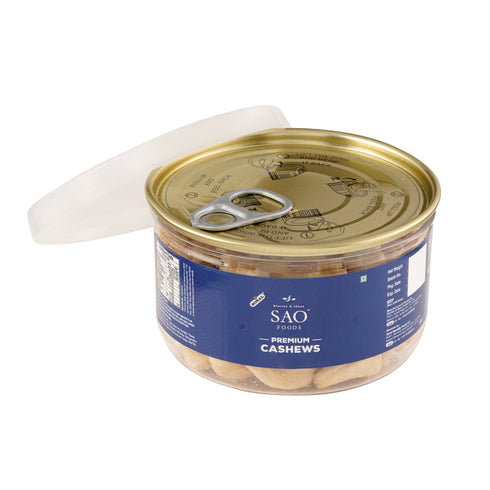 SAO Foods Roasted & Unsalted Premium Cashews