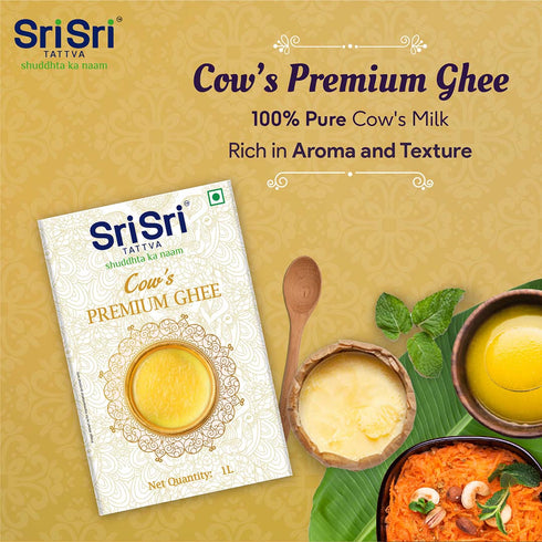 Sri Sri Tattva Cow's Premium Ghee