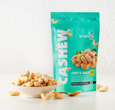 Krishival Salted Cashew 250gm