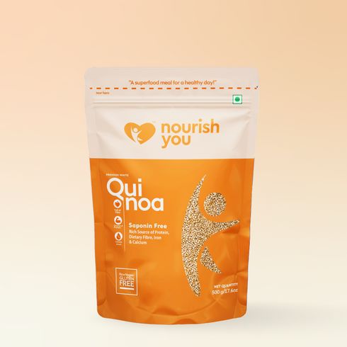 Nourish You Premium White Quinoa | Superfood | Wholegrain