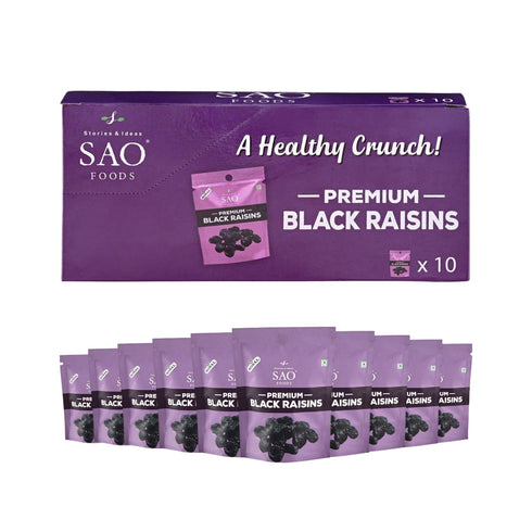 SAO Foods Premium Black Raisins