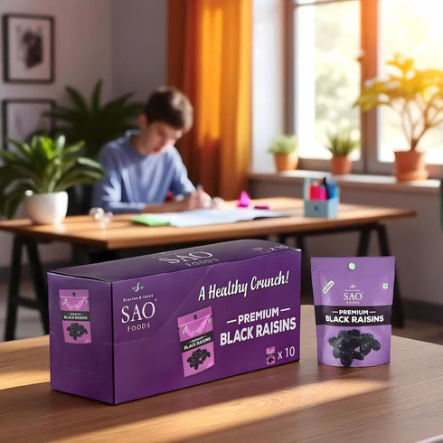 SAO Foods Premium Black Raisins