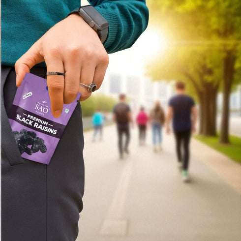 SAO Foods Premium Black Raisins
