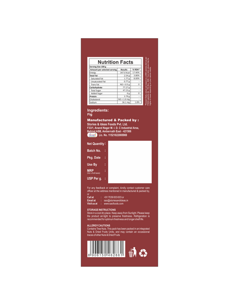 SAO Foods Premium Figs