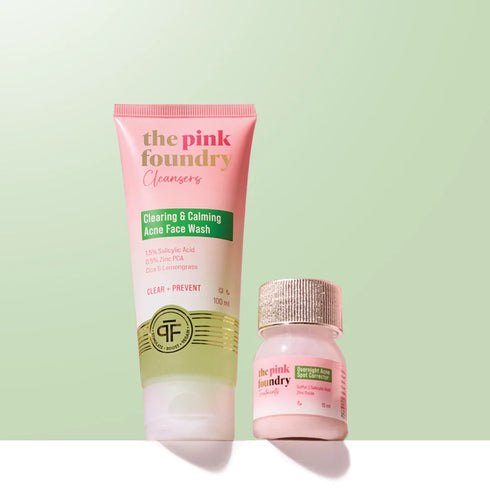 The Pink Foundry Acne Fighting Duo