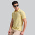XYXX Linea Cotton Polo T-shirt - Butter Yellow