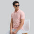 XYXX Linea Cotton Polo T-shirt - Coral Pink