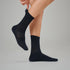 XYXX Crew-Length Socks - Pitch Black (Pack of 3)