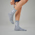 XYXX Crew Calf Length Socks - Concrete Grey