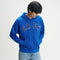 XYXX Crew Oversized Zipper Hoodie - Campus Blue
