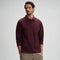 XYXX Full Sleeve Polo - Merlot Maroon