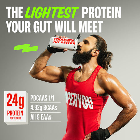 Superyou Coffee Fermented Yeast Protein 500G + Unflavoured Creatine Combo