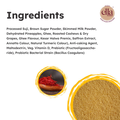 Ella Foods Probiotic Kesari Halwa