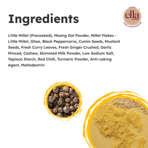 Millet Pongal |Added Pre & Probiotics