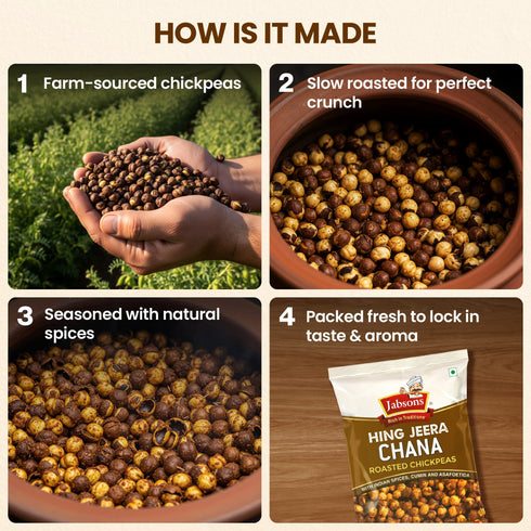 Jabsons Foods Hing Jeera Roasted Chana