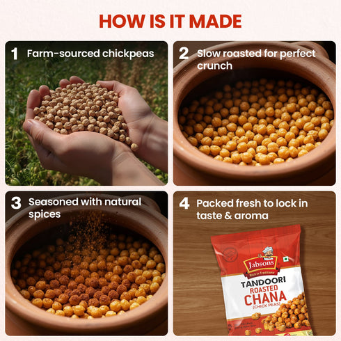 Jabsons Foods Tandoori Roasted Chana
