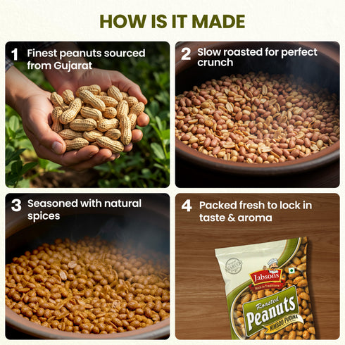 Jabsons Foods Nimboo Pudina Roasted Peanuts