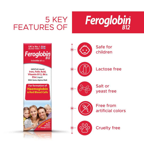 Vitabiotics Feroglobin B12 Liquid