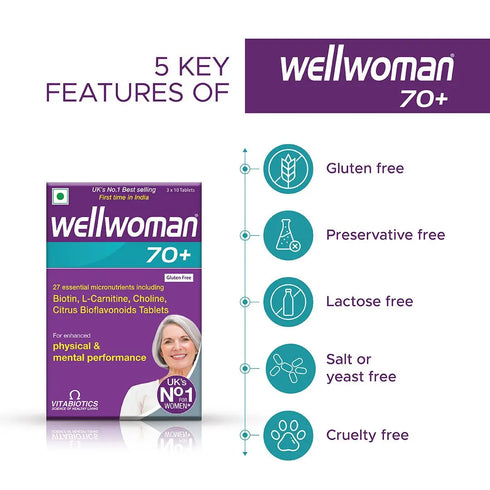Vitabiotics Wellwoman 70+