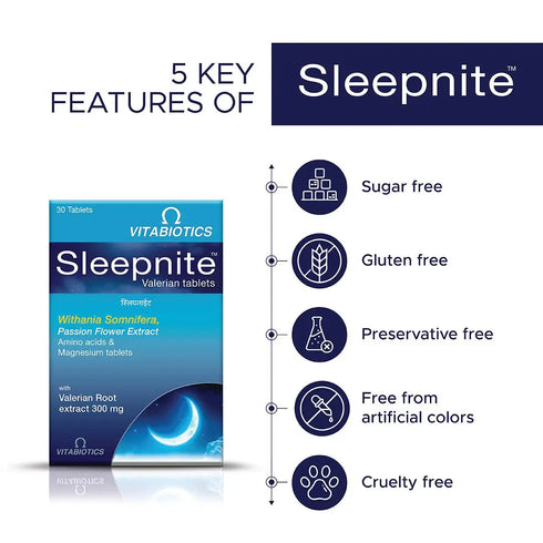 Vitabiotics Sleepnite Tablets