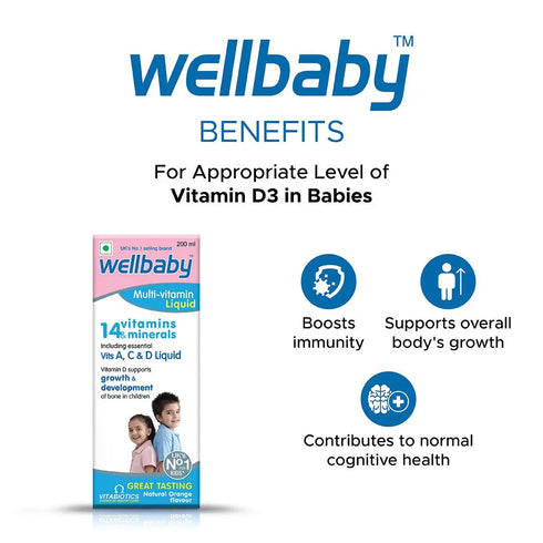 Vitabiotics Wellbaby Multivitamin Liquid