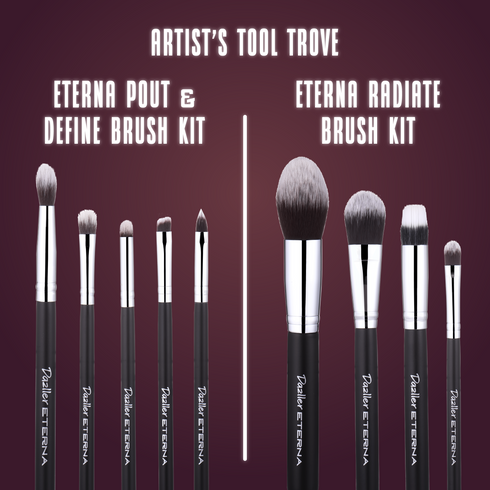 Dazller Cosmetics Eterna Pout & Define Brush Kit