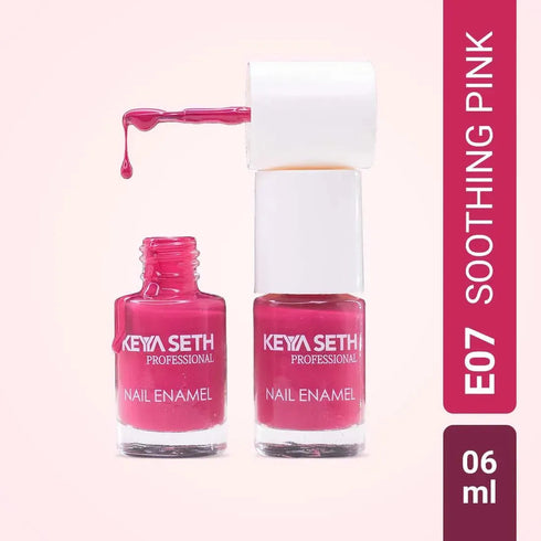 Keya Seth Aromatherapy Soothing Pink + Grape Love Long Wear Nail Enamel Enriched with Vitamin E & Argan Oil
