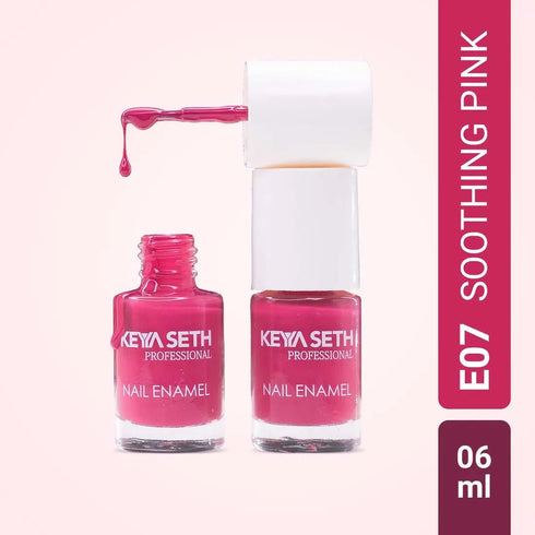 Keya Seth Aromatherapy Soothing Pink + Ballerina Long Wear Nail Enamel Enriched with Vitamin E & Argan Oil