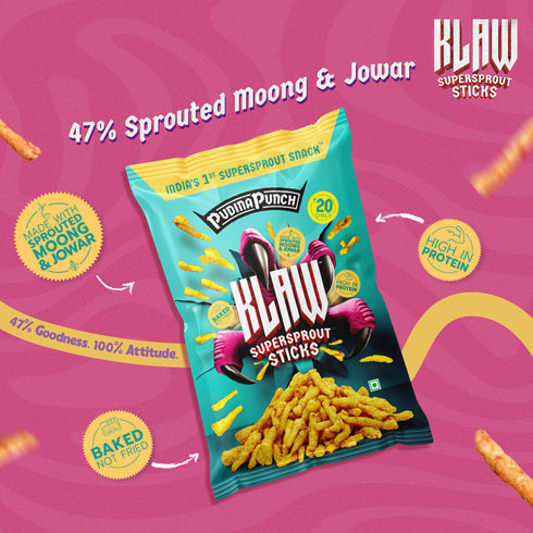 Klaw Supersprout Sticks – Pudina Punch
