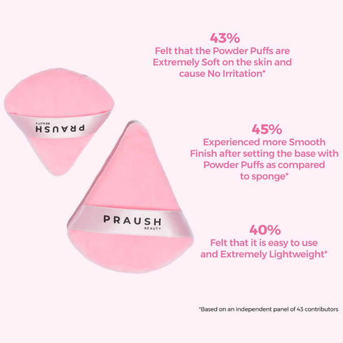 Praush Soft Focus Powder Pizza Puff