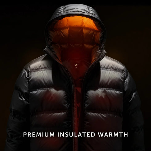 XYXX Ultra-Warm Puffer Jacket - Royal Blue