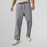 XYXX Pulse French Terry Cotton Blend Oversized Hoodie And Sweatpants Co Ord Set Pitch Black And Opal Grey