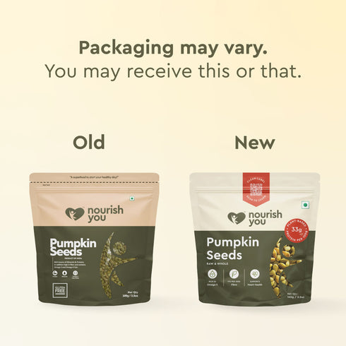 Nourish You Pumpkin seeds | Zinc Rich | Magnesium Rich