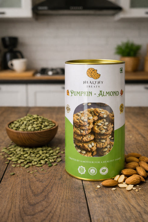 Pumpkin Almond Cookies