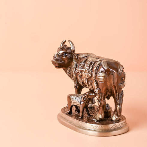Samskara Home Punyakoti Cow And Calf Idol